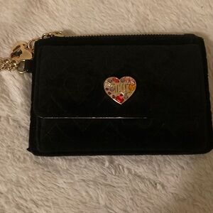 Black Quilted Women's Wallet